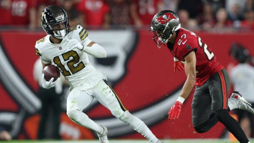 New Orleans Saints wide receiver Chris Olave selected to PFWA All