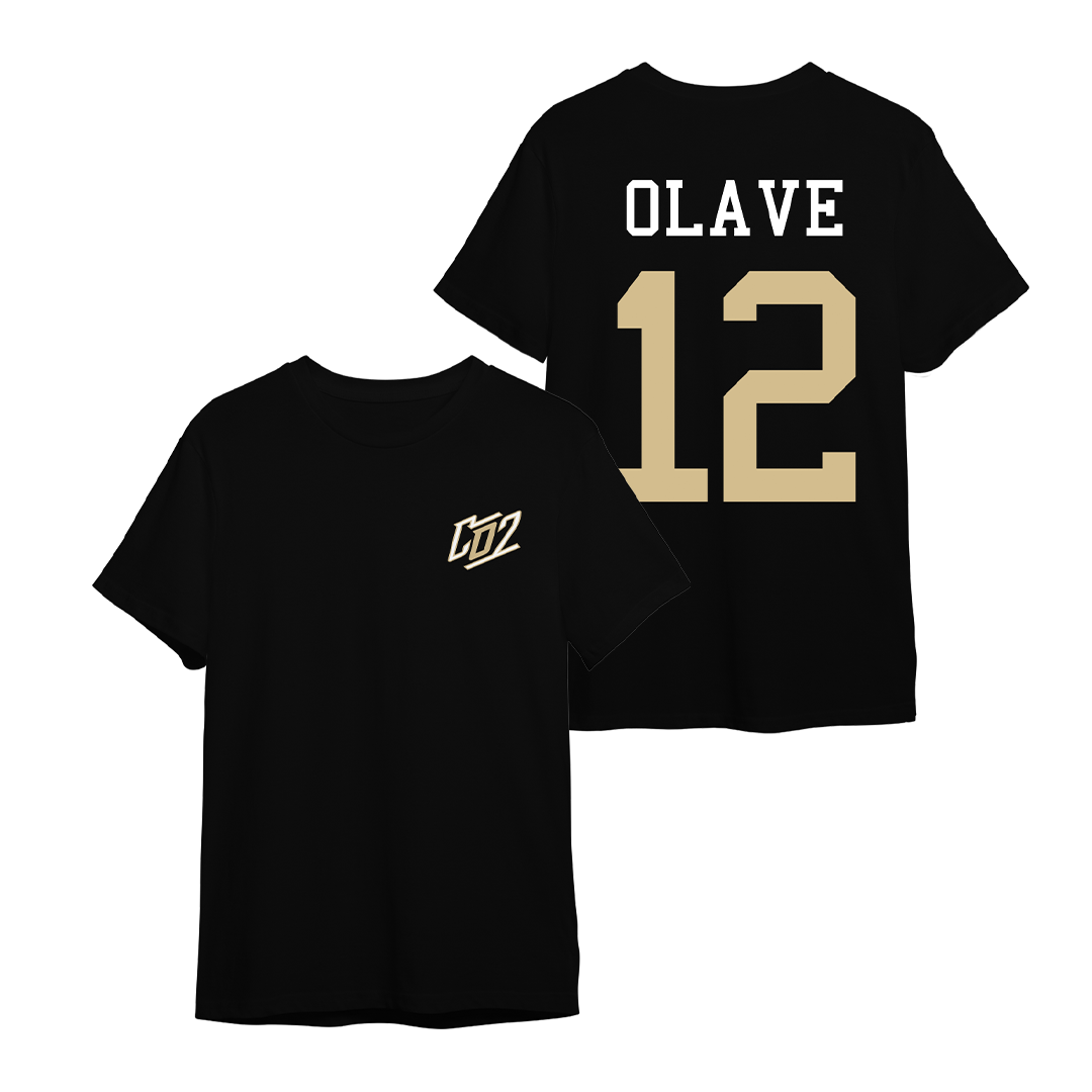 Chris Olave Name & Number T-Shirt - Black - Tshirtsedge