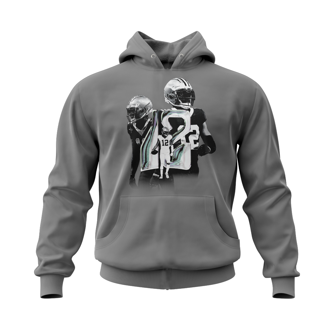 Vintage 12 Hoodie